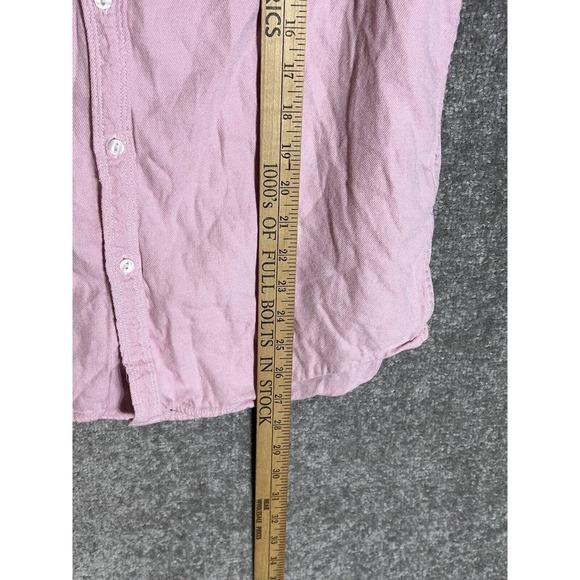 Cactus Man Ricky Singh Short Sleeve‎ Button Down Shirt Mens Size Medium Pink - Picture 11 of 11